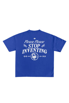 Camiseta STOP INVENTING - Azul — Camiseta F1 Fernando Alonso SpeedWear