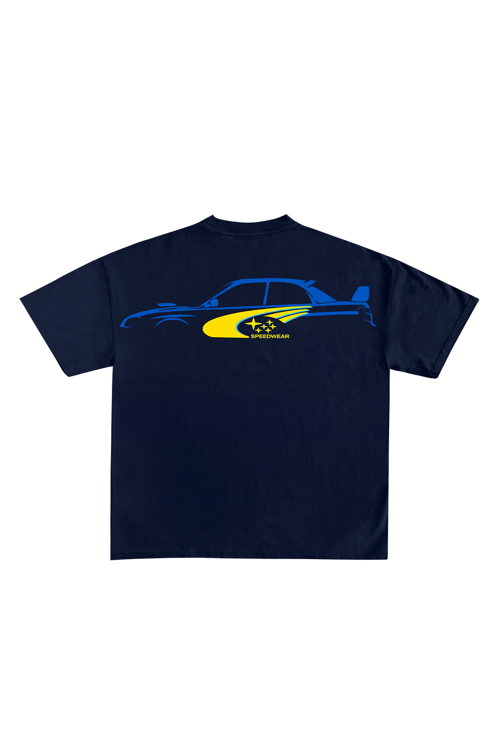 Camiseta Impreza WRX - Navy — Camiseta WRC rally SpeedWear