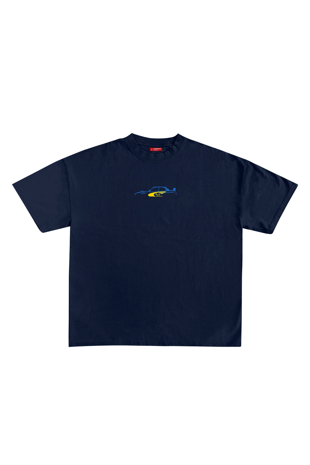 Camiseta Impreza WRX - Navy — Camiseta WRC rally SpeedWear