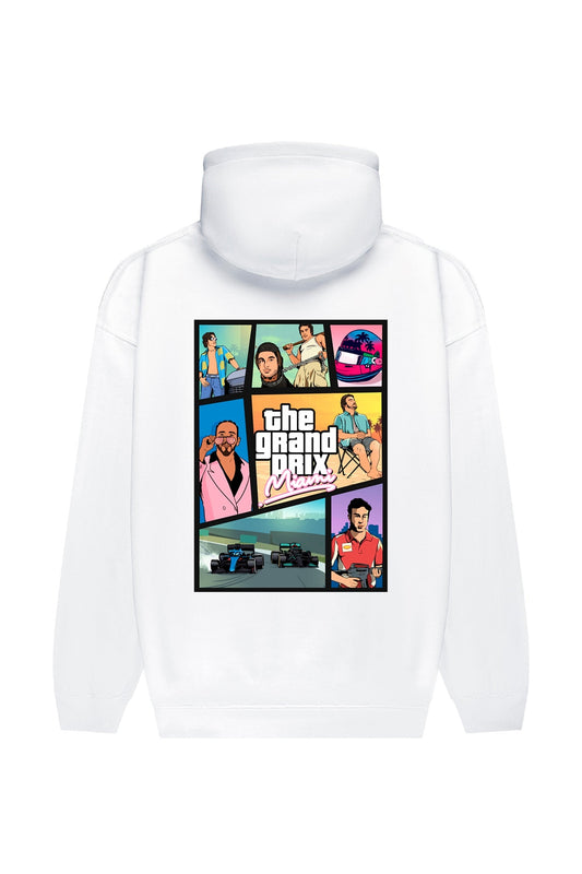 Sudadera "The Grand Prix : Miami" - Blanco