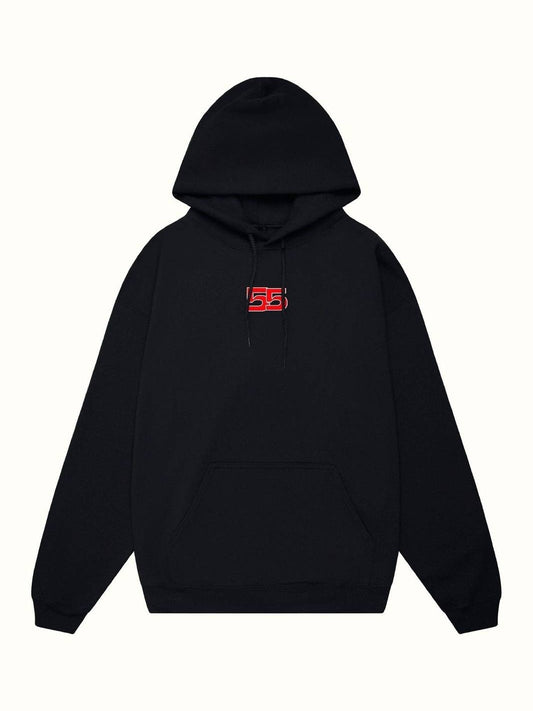 Minimalist Embroidered Sweatshirt - Carlos Sainz #55