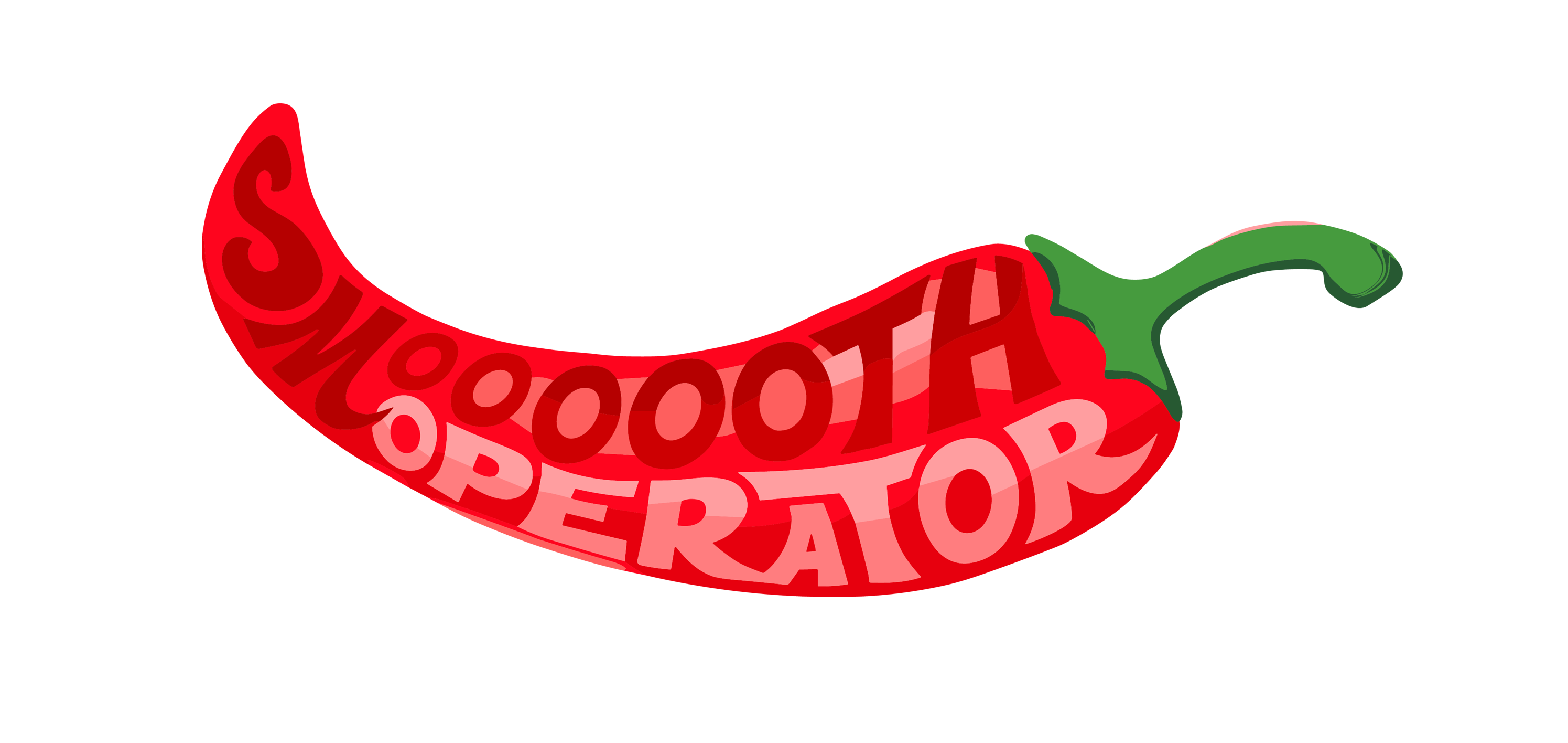 Pegatina "CHILI SMOOTH OPERATOR" - Holográfica