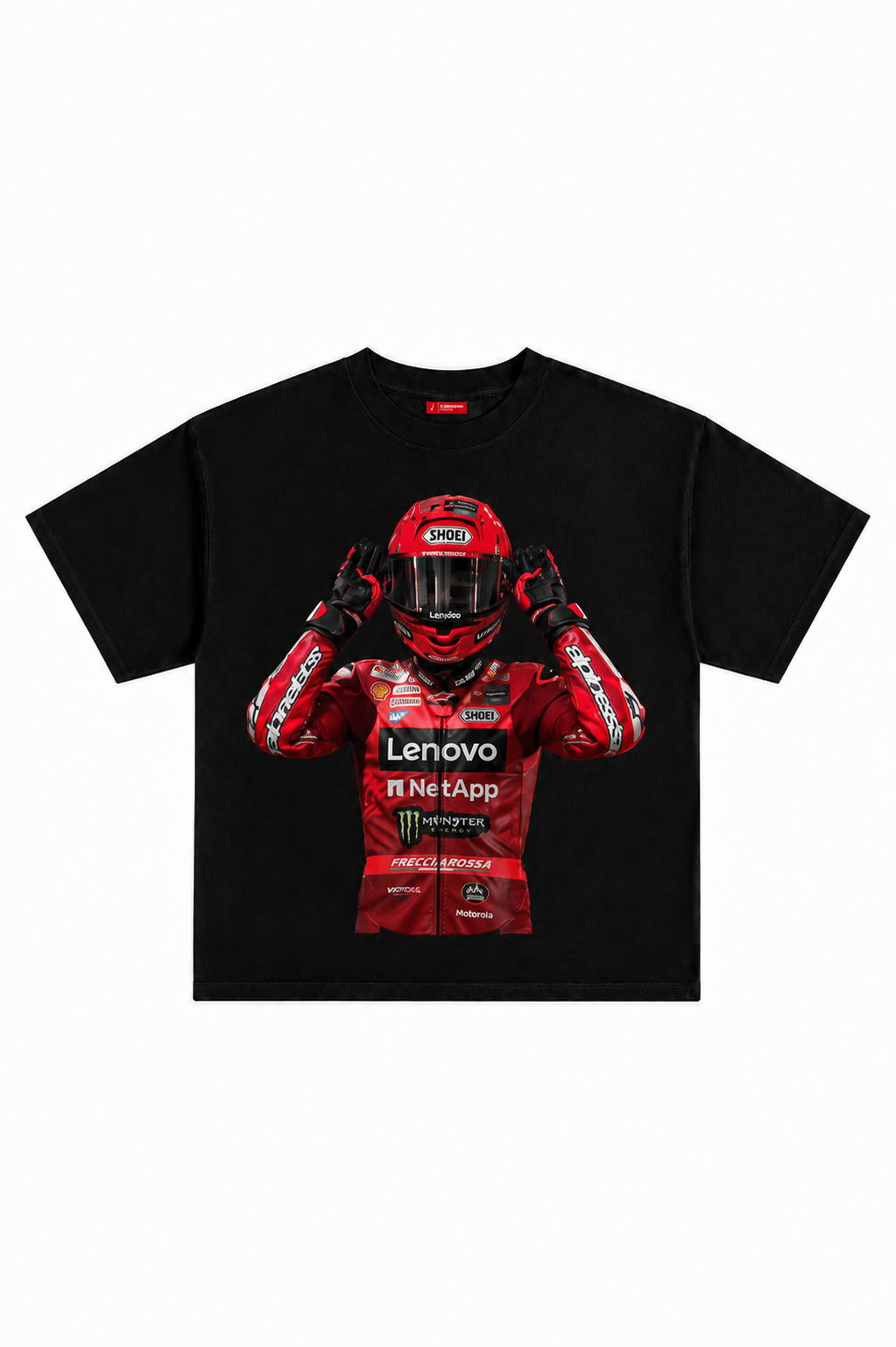 Camiseta "AURA FARMING MARC" - Negro