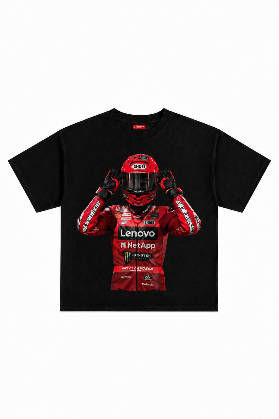 Camiseta "AURA FARMING MARC" - Negro