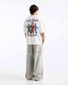 Camiseta "I WILL RETIRE..." - Blanco
