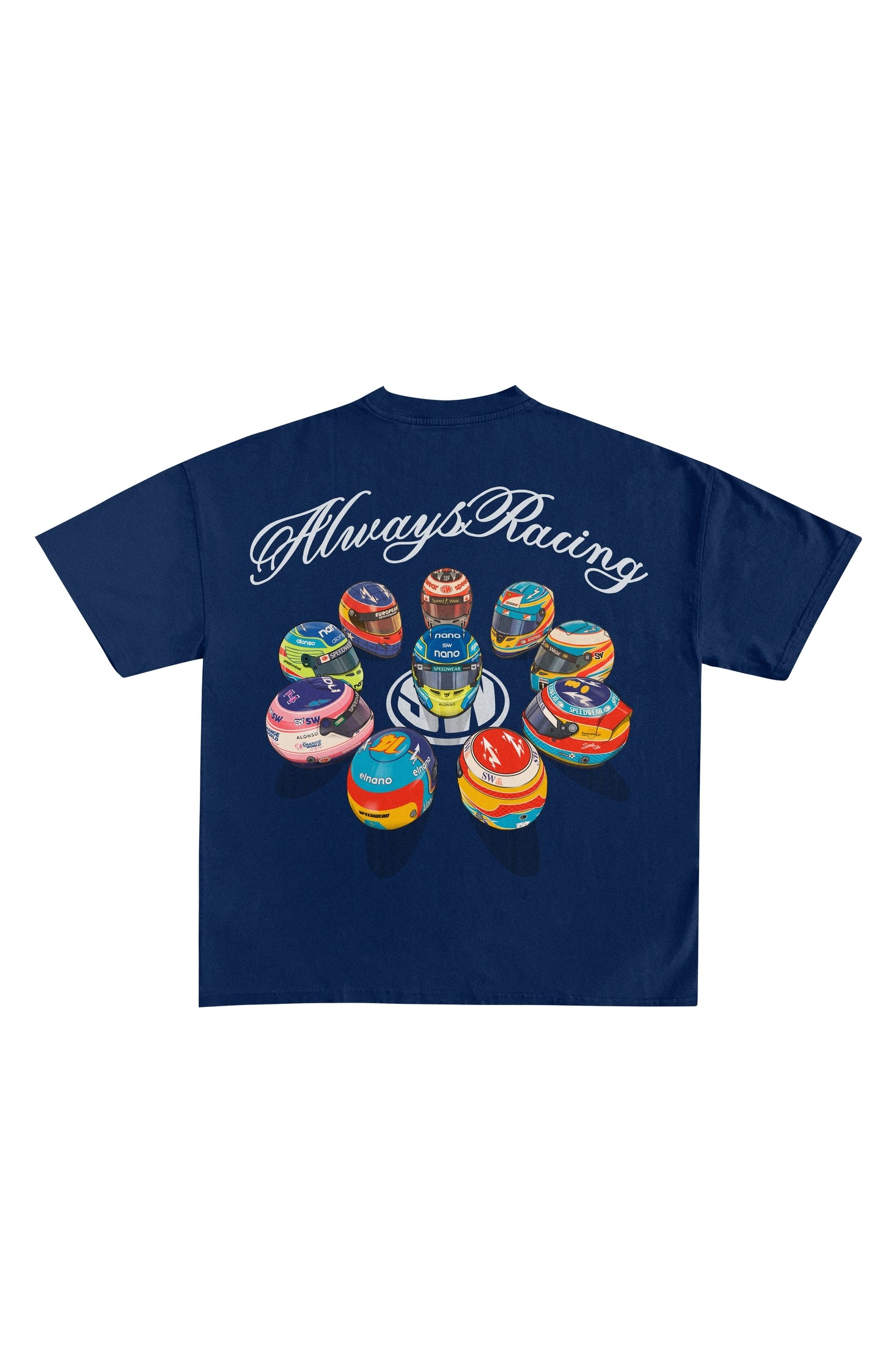 Camiseta "Always Racing" - Navy