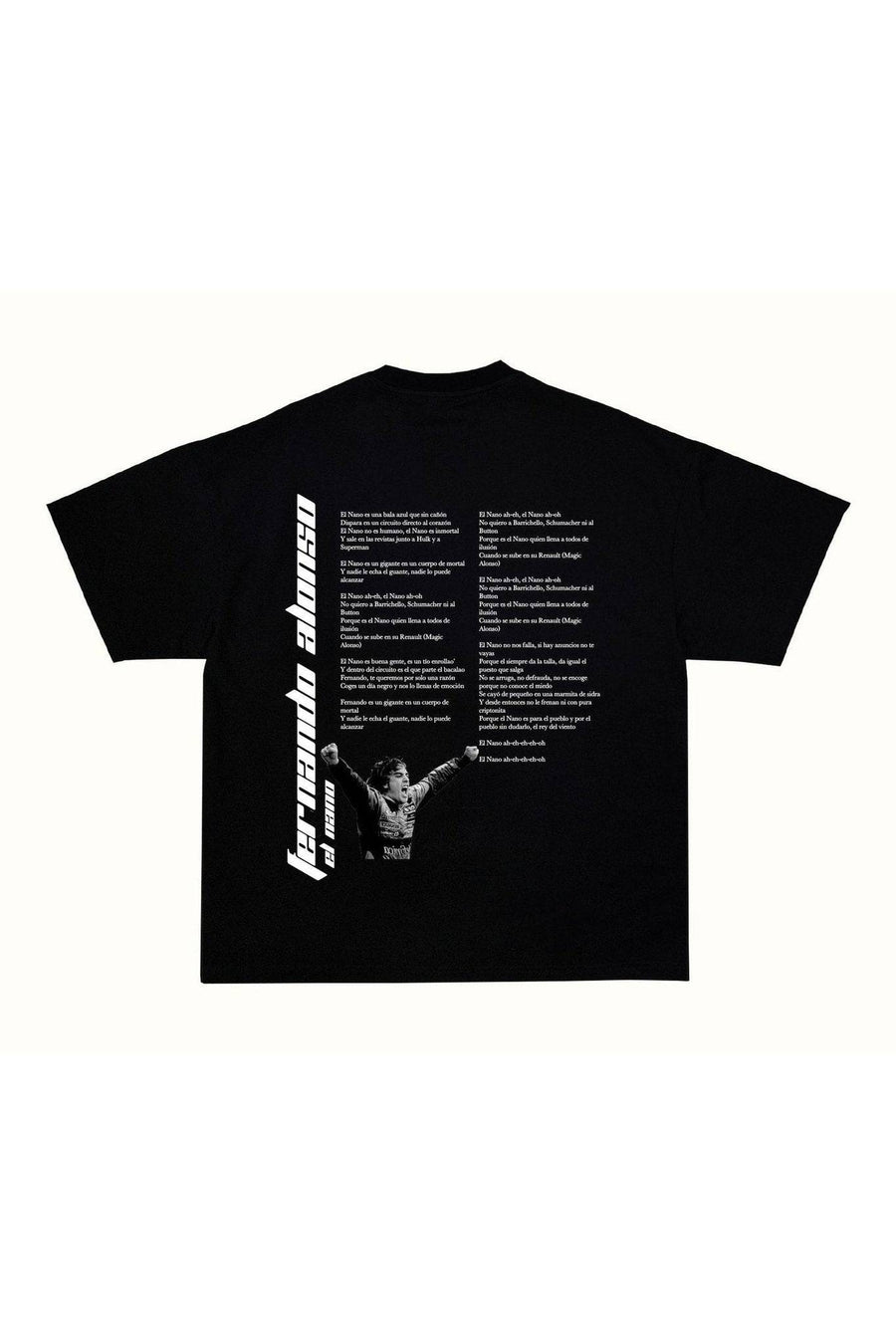 T-shirt "El Nano" di Melendi V2 - Nero