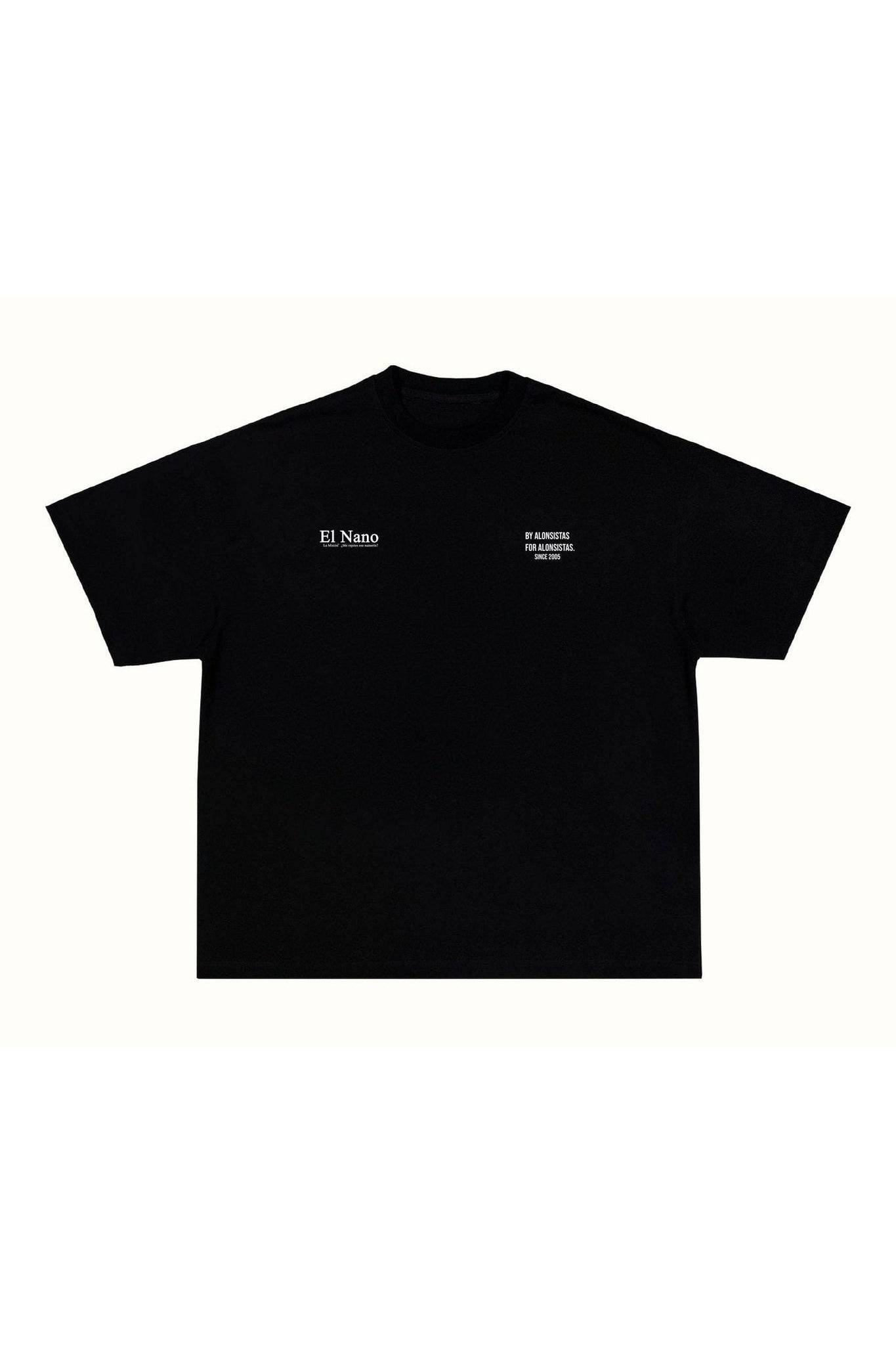 Camiseta El Nano by Melendi V2 - Negro — Camiseta F1 Fernando Alonso SpeedWear