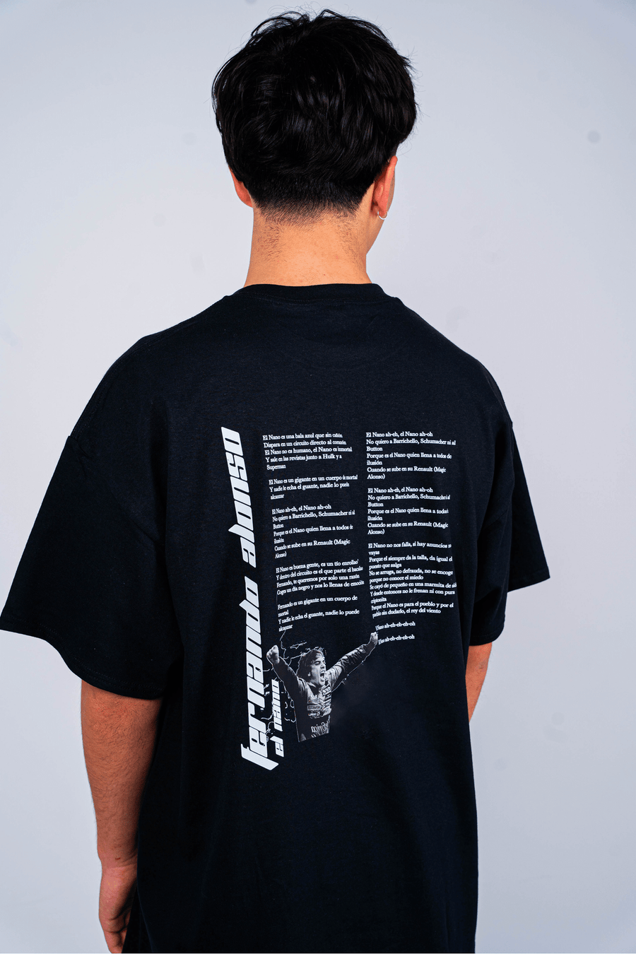 T-shirt "El Nano" di Melendi V2 - Nero