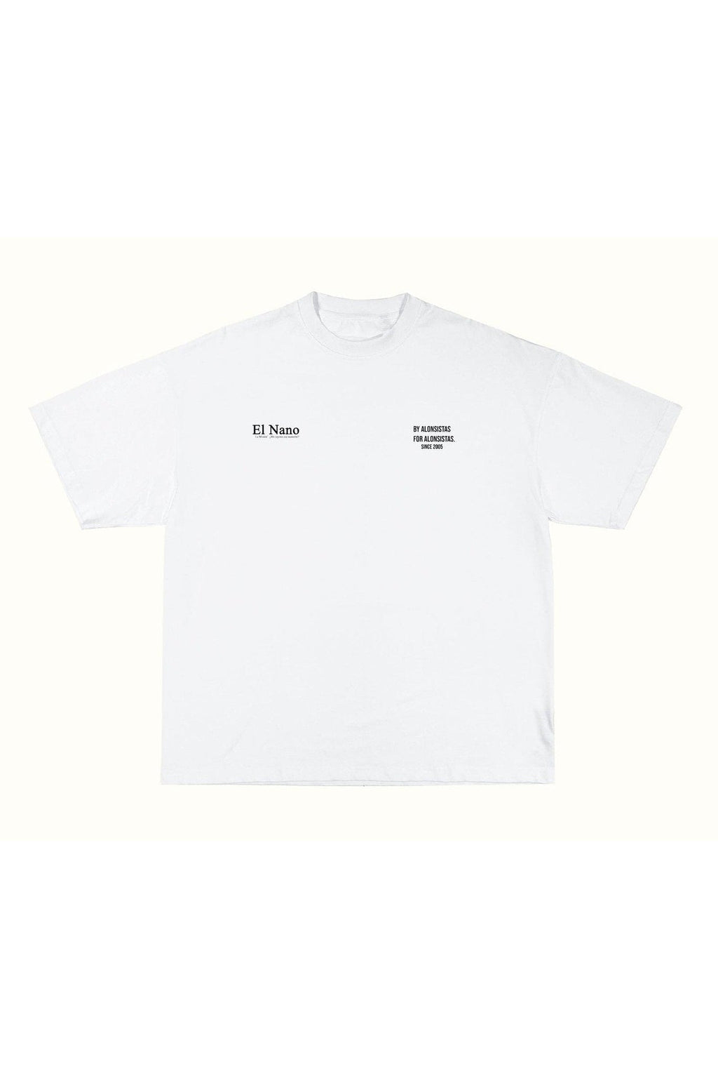 T-shirt "El Nano" di Melendi V2 - Bianco