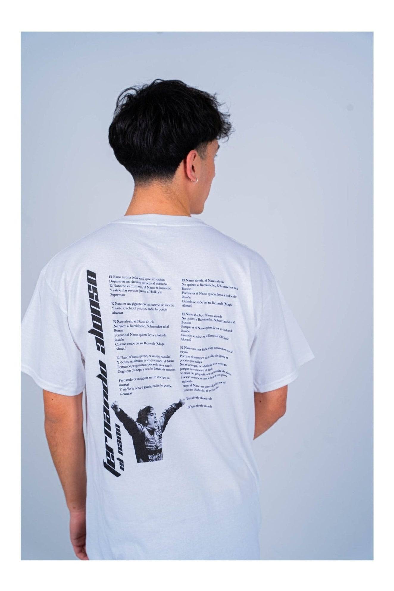 T-shirt "El Nano" di Melendi V2 - Bianco