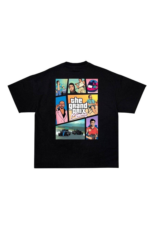 Maglietta "Il Gran Premio: Miami" - Nero