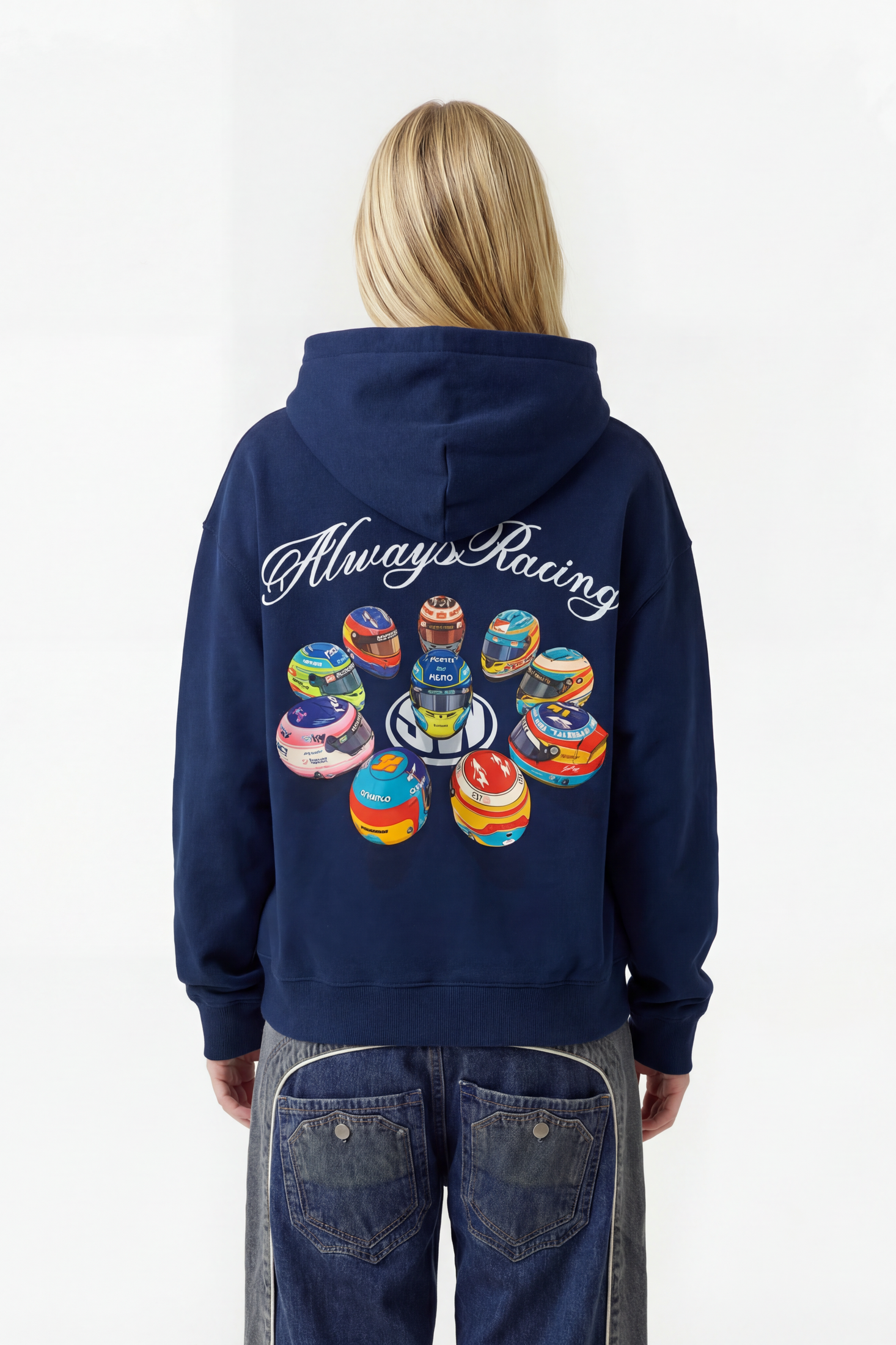 Sudadera "Always Racing" - Navy