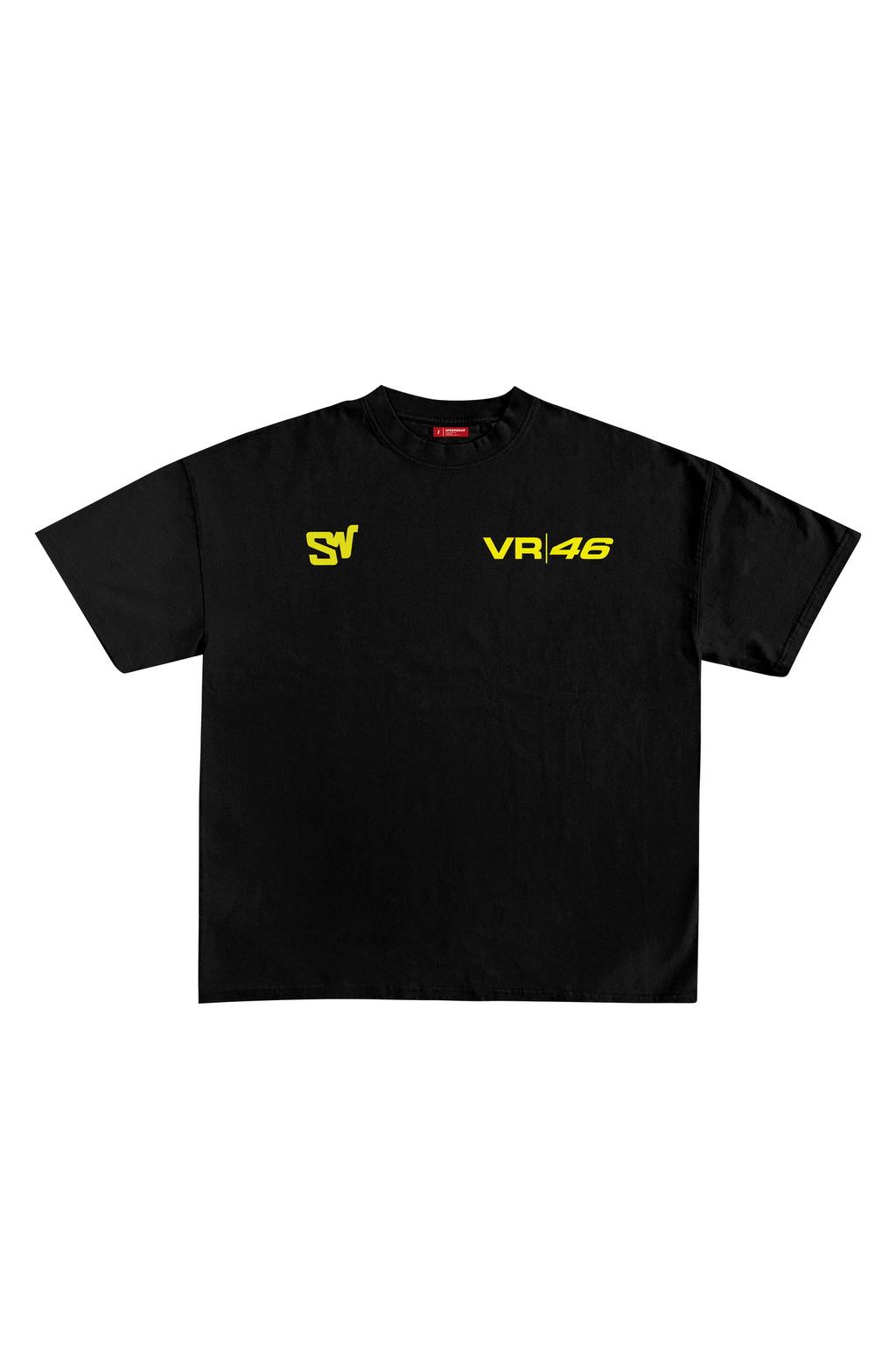 Camiseta VR-46 - Negro — Camiseta MotoGP SpeedWear