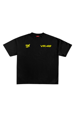 Camiseta VR-46 - Negro — Camiseta MotoGP SpeedWear