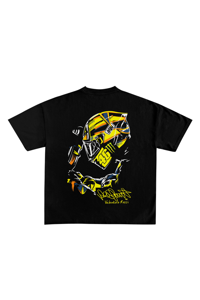 Camiseta "VR-46" - Negro