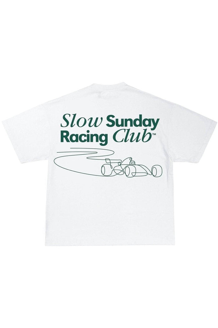 Maglietta "Slow Sunday Racing Club" - Verde