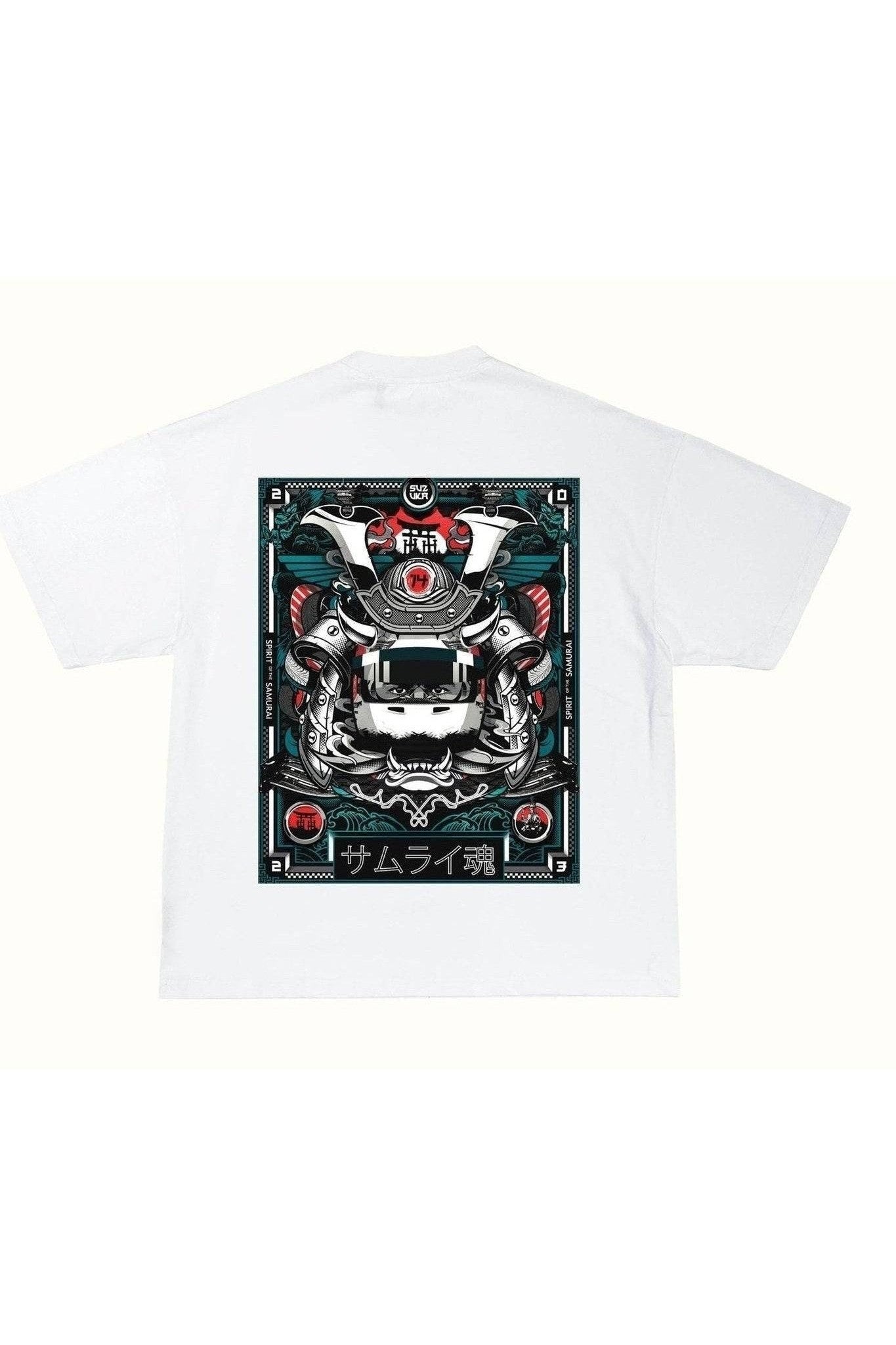 Camiseta Spirit of the Samurai - Blanco — Camiseta F1 Fernando Alonso SpeedWear