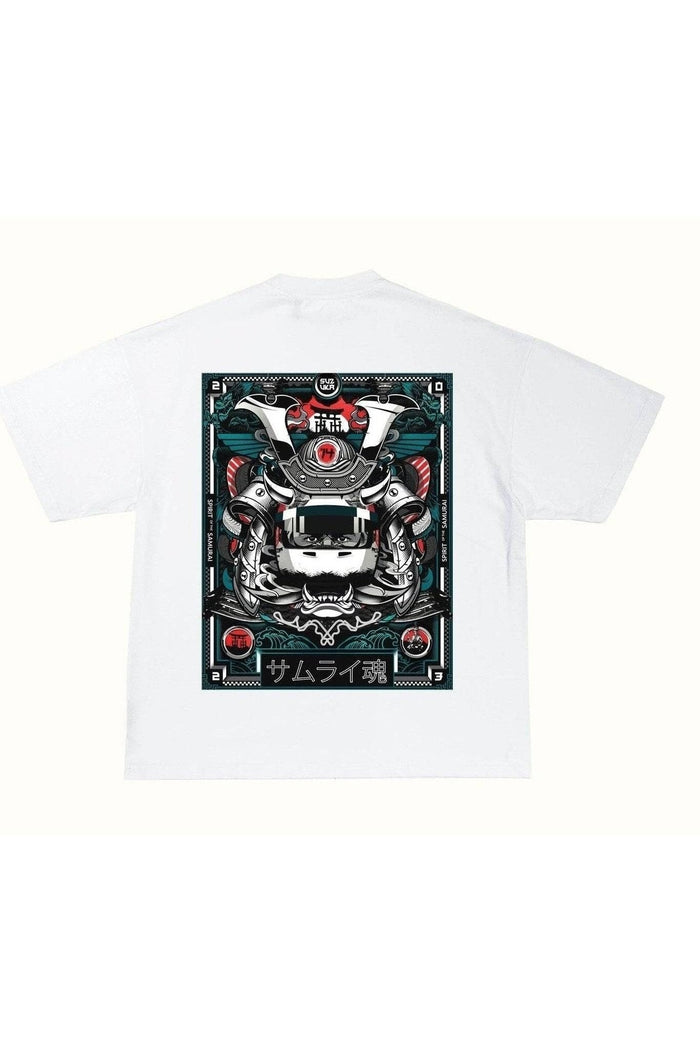 Maglietta "Spirito del Samurai" - Bianca