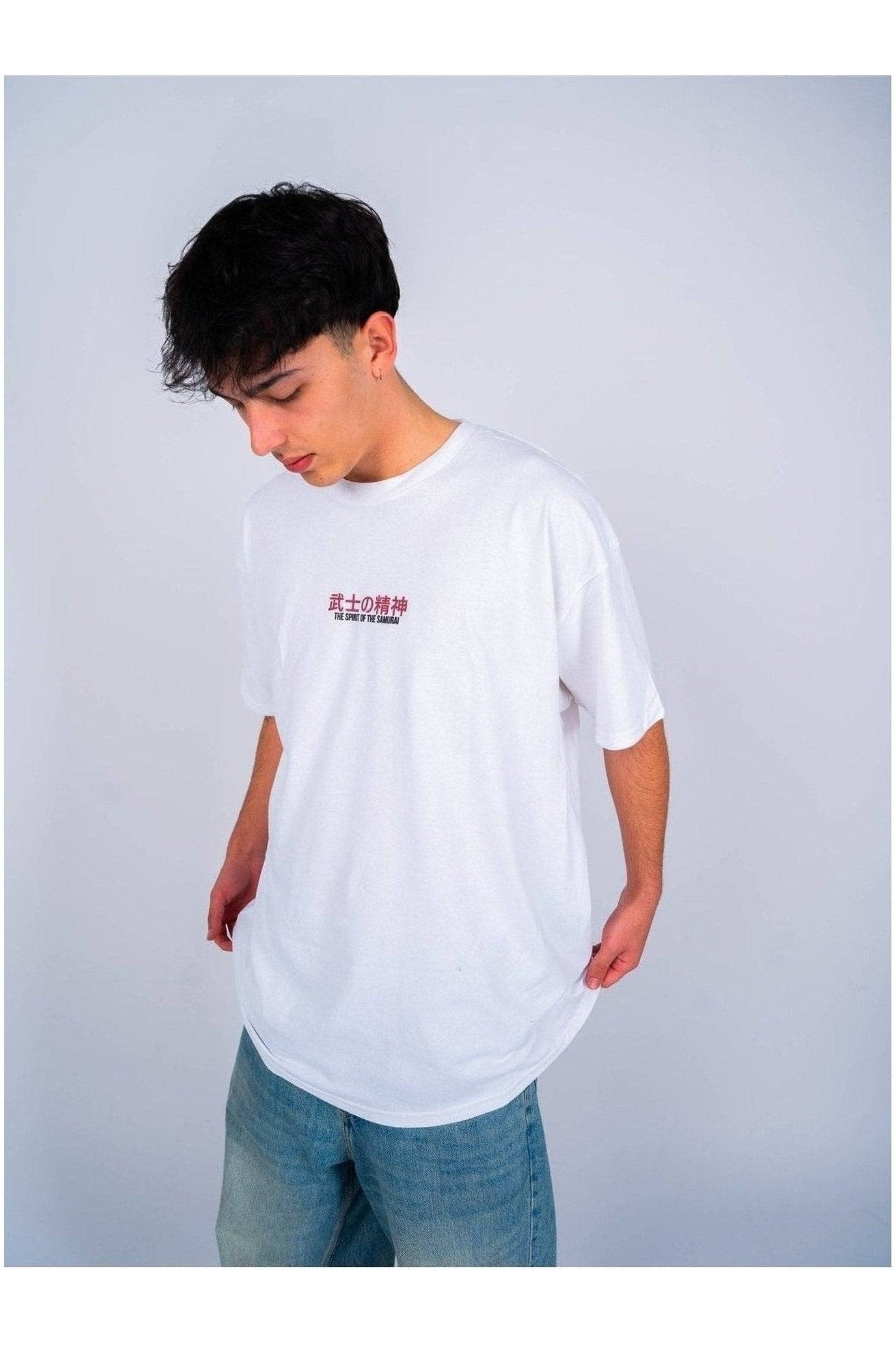 Camiseta "Spirit of the Samurai v2" - Blanco
