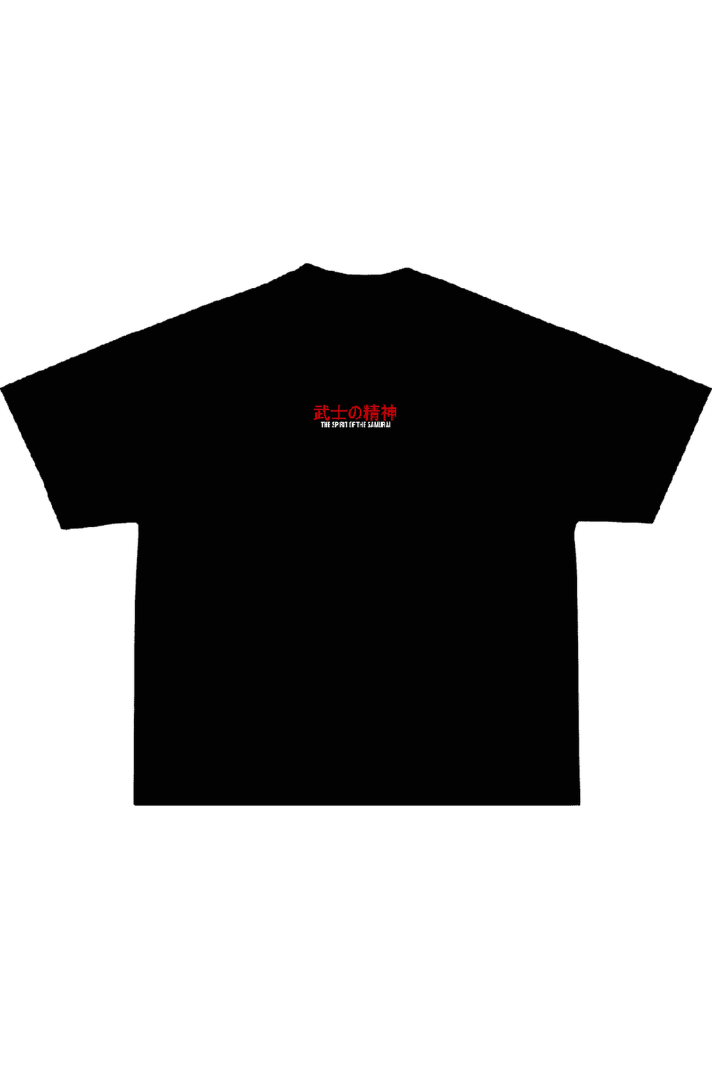 Camiseta "Spirit of the Samurai v2" - Negro