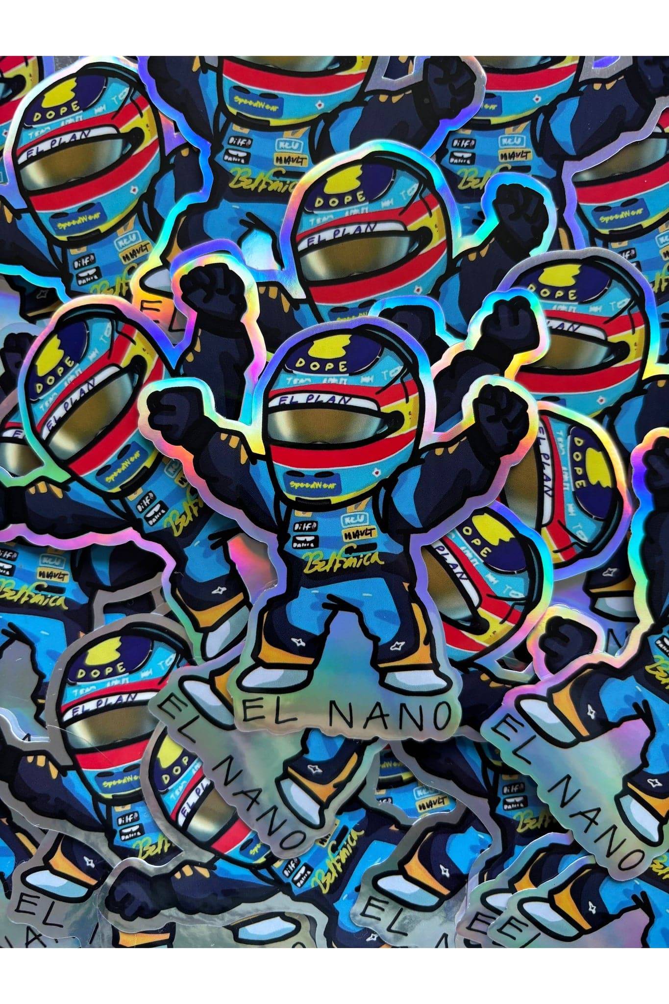 "El Nano" Sticker - Holographic