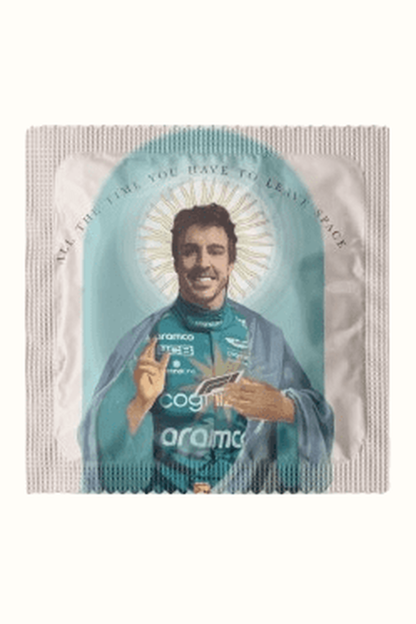 Preservativo San Nano — regalo fan Fernando Alonso SpeedWear