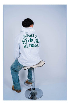 Sudadera Pretty Girls Like El Nano - Blanco — Sudadera F1 Fernando Alonso SpeedWear
