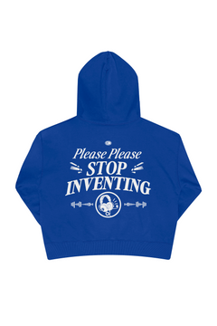 Sudadera STOP INVENTING - Azul — Sudadera F1 Fernando Alonso SpeedWear