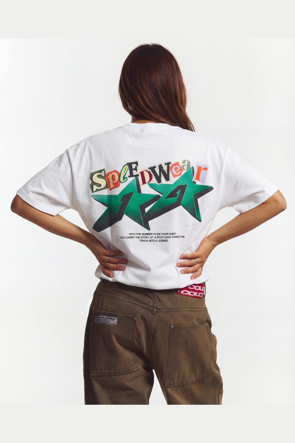 Camiseta "14 STARS" - Blanco