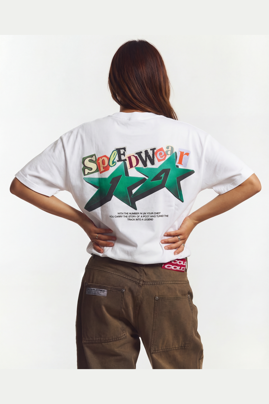 Camiseta "14 STARS" - Blanco